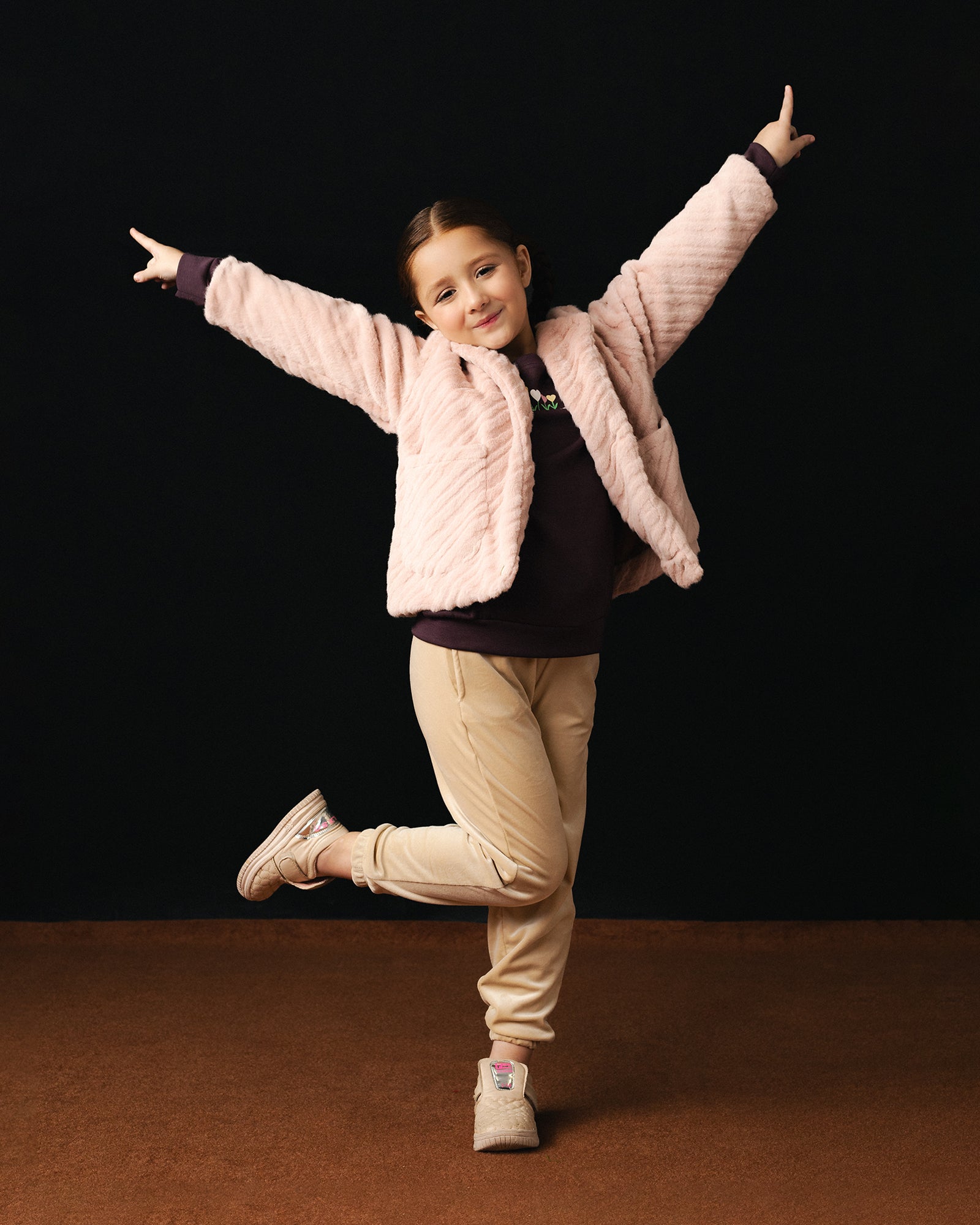 Girls Fur Jacket