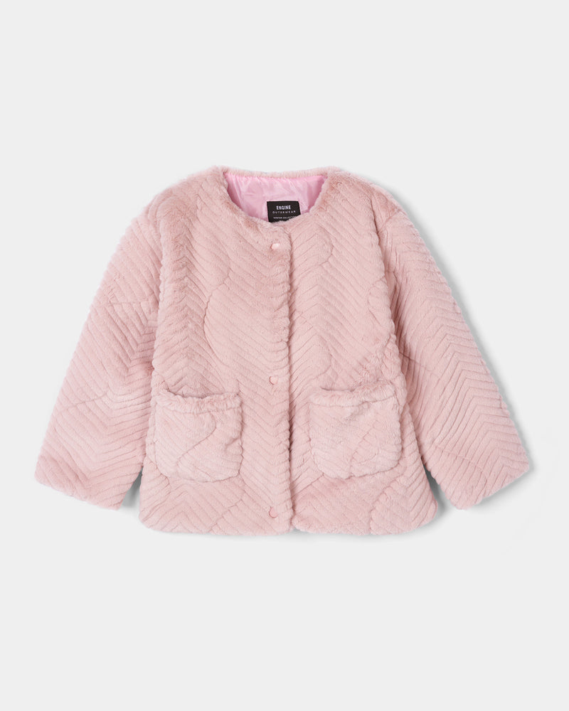 Girls Fur Jacket - Engine - Buy Now
