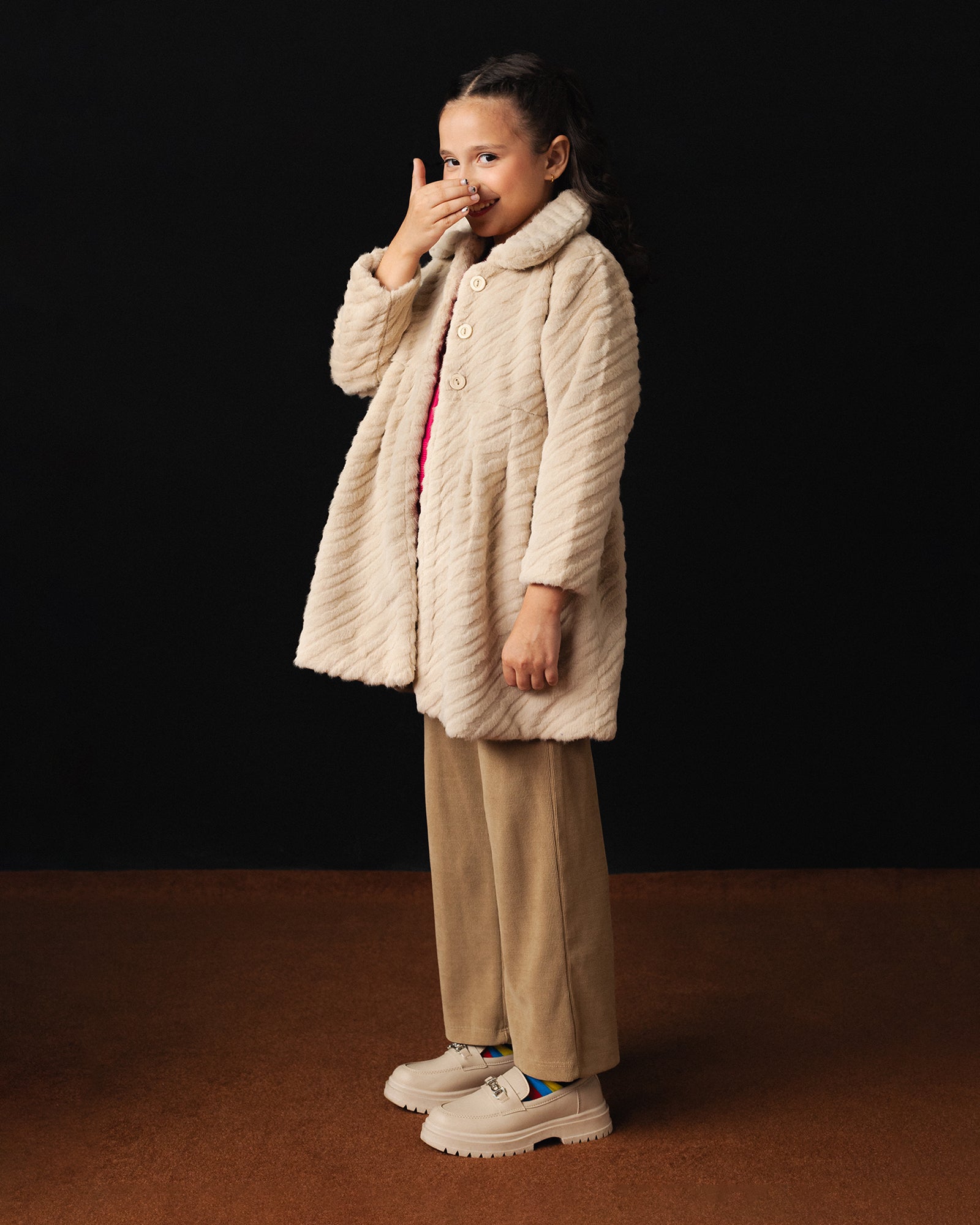Girls Fur Jacket