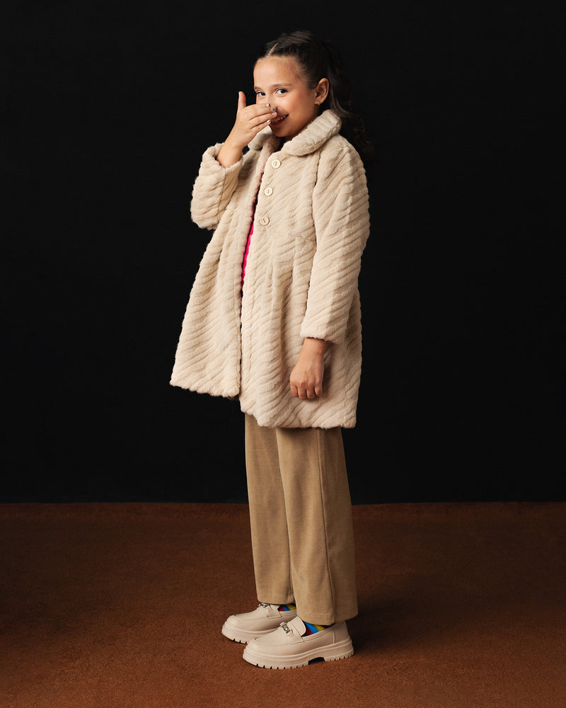 Girls Fur Jacket - Engine - Buy Now