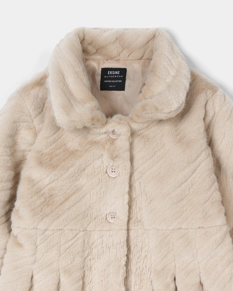 Girls Fur Jacket - Engine - Buy Now
