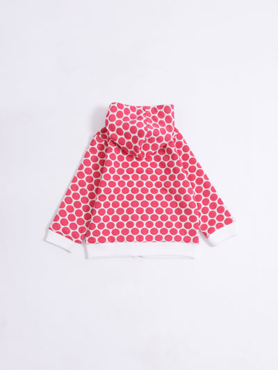 Girls Fashion Zipper Hoodie