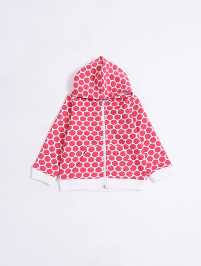 Girls Fashion Zipper Hoodie