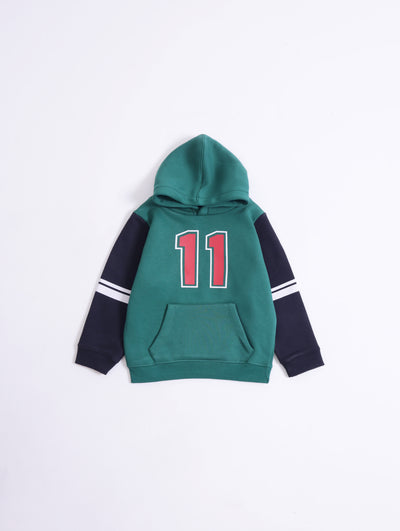 Boys Typography Hoodie
