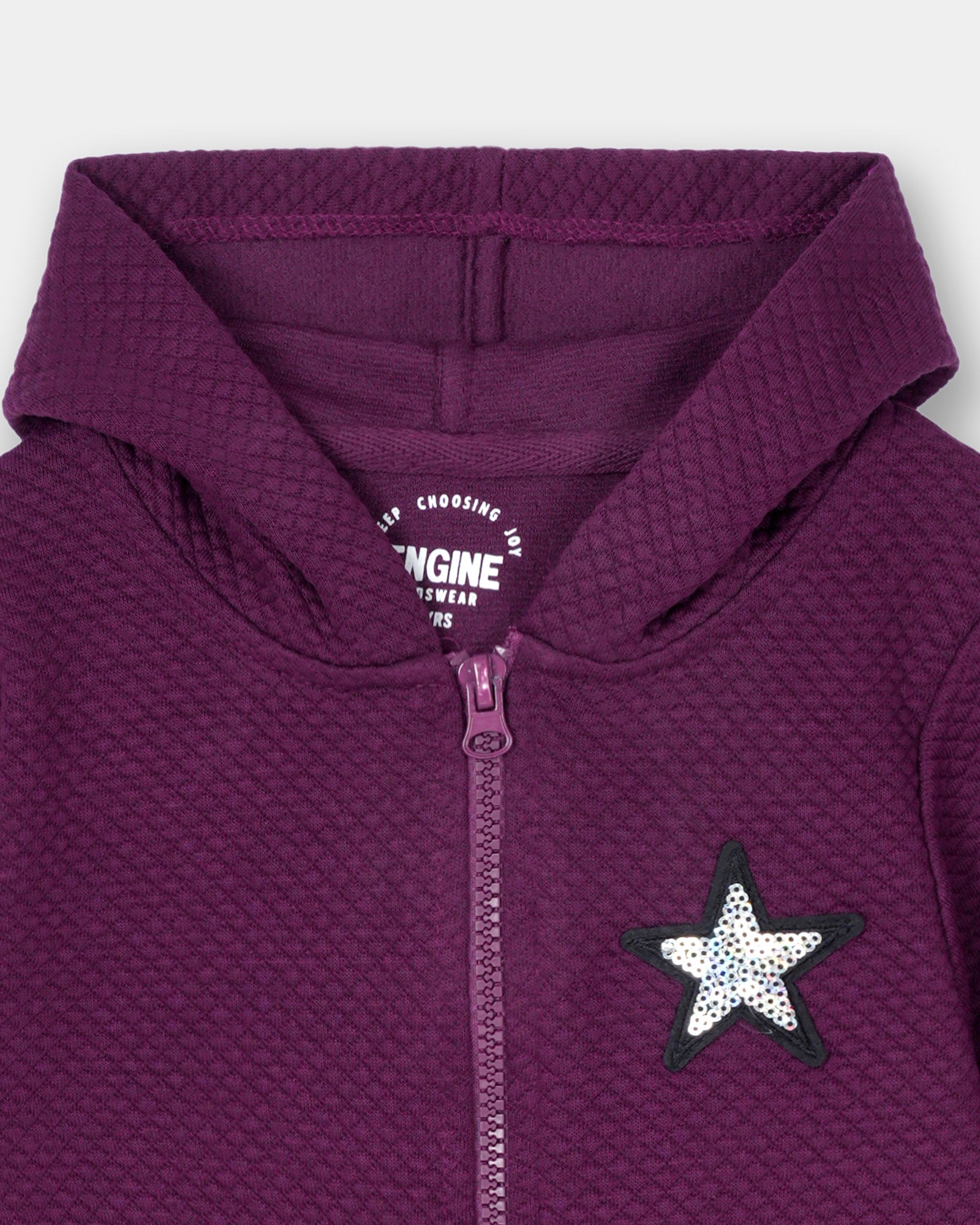 Girls Zip-Up Hoodie