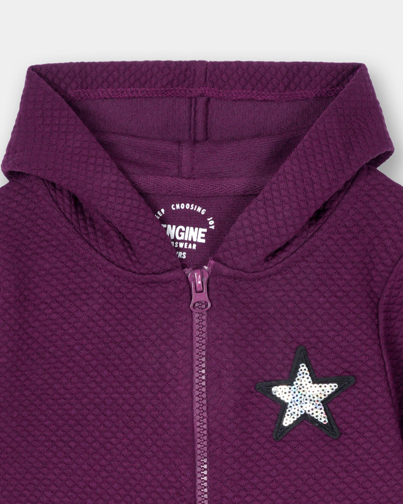 Girls Zip-Up Hoodie - Engine - Buy Now