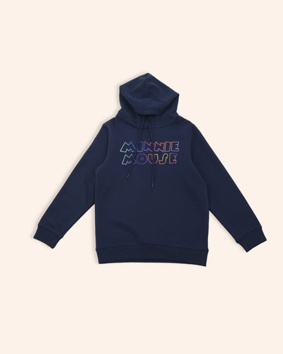 Girls Typography Hoodie
