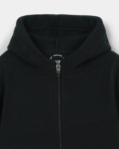 Boys Basic Zip-Up Hoodie