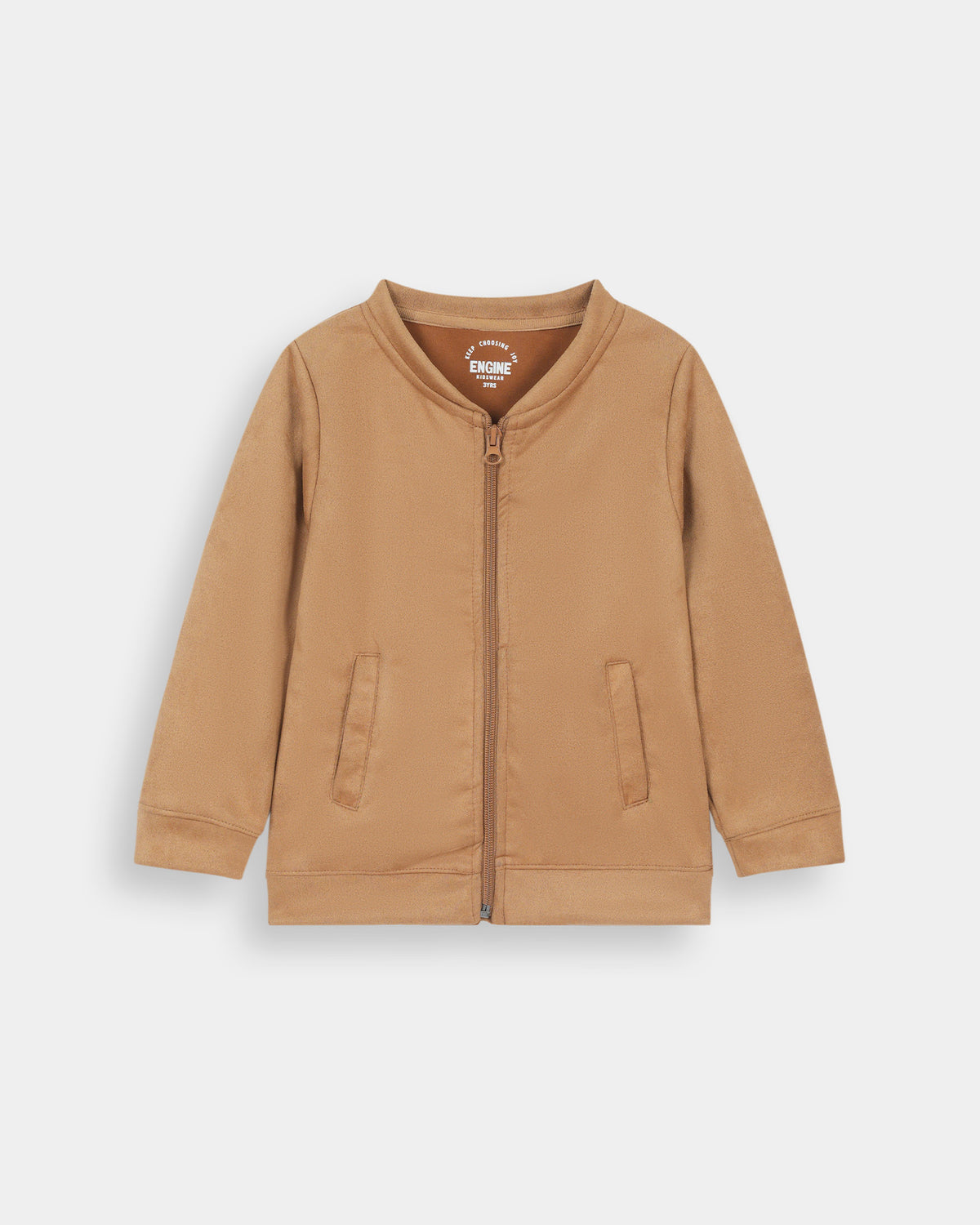 Boys Basic Zip-Up Upper - Engine - Buy Now