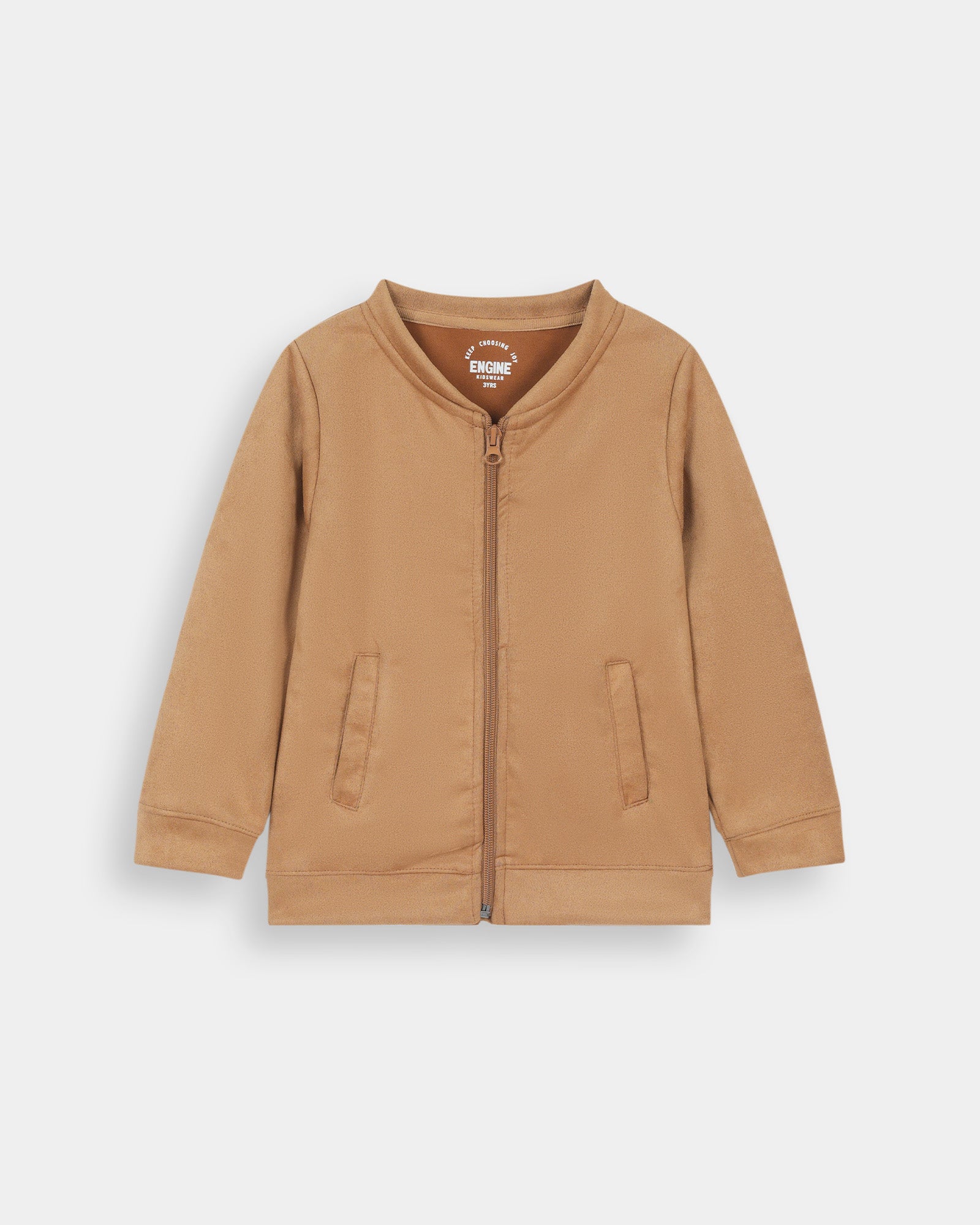 Boys Basic Zip-Up Upper - Engine - Buy Now