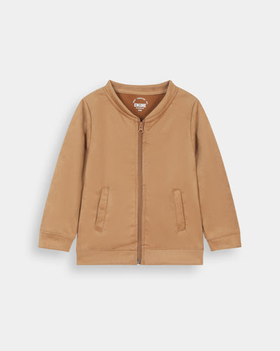 Boys Basic Zip-Up Upper