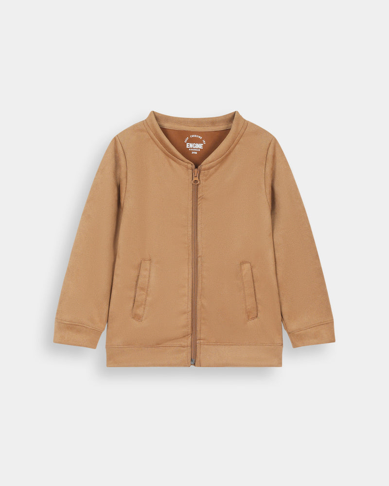 Boys Basic Zip-Up Upper - Engine - Buy Now