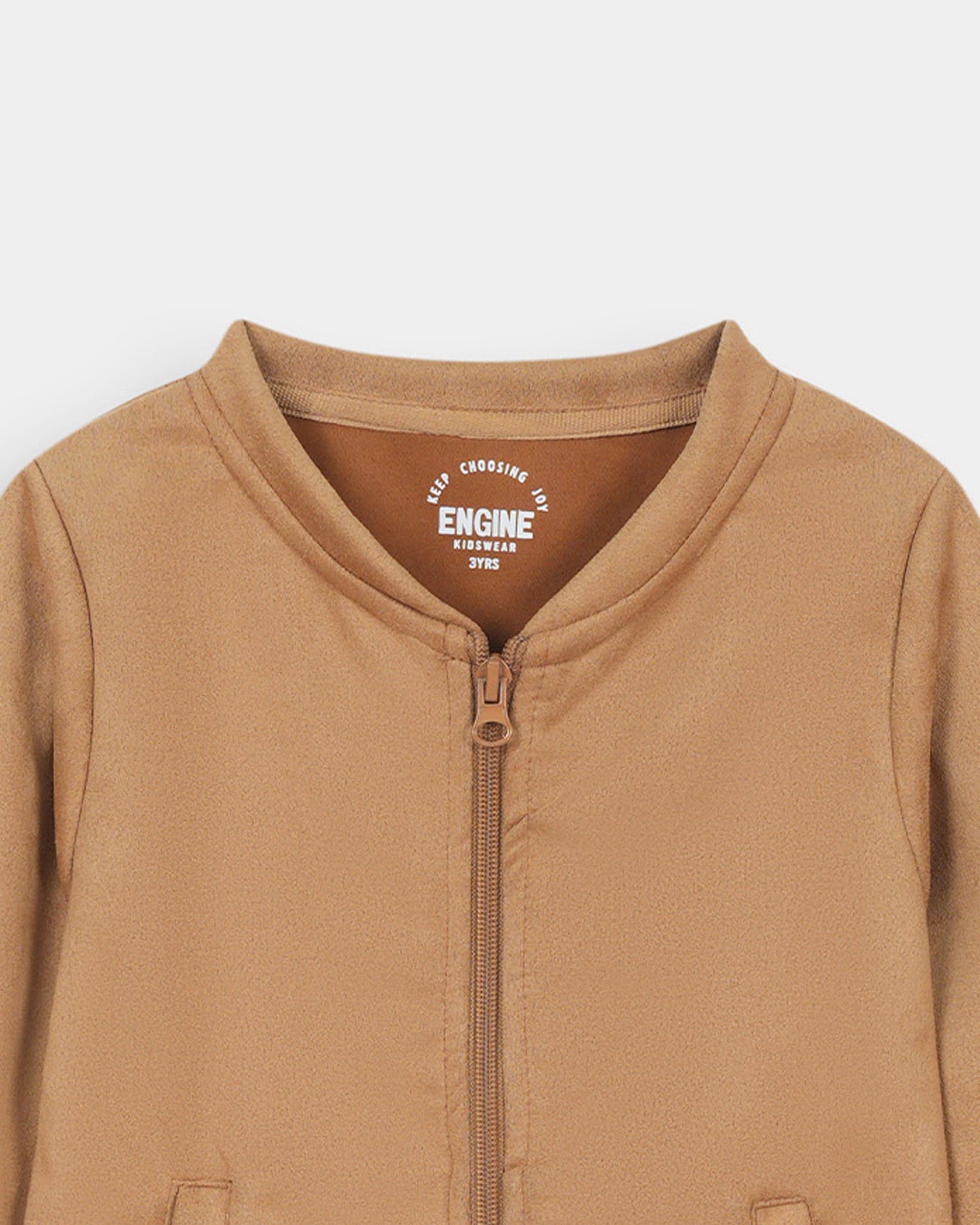 Boys Basic Zip-Up Upper - Engine - Buy Now