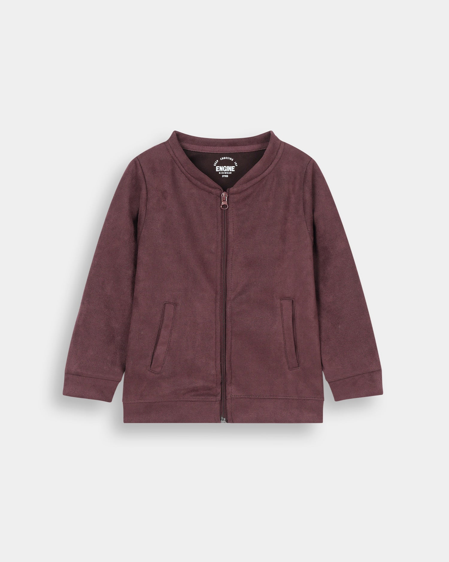 Boys Basic Zip-Up Upper - Engine - Buy Now