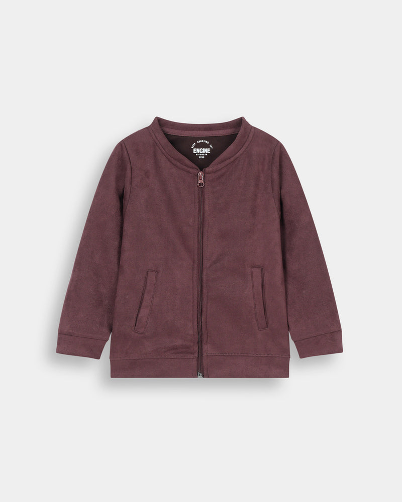 Boys Basic Zip-Up Upper - Engine - Buy Now