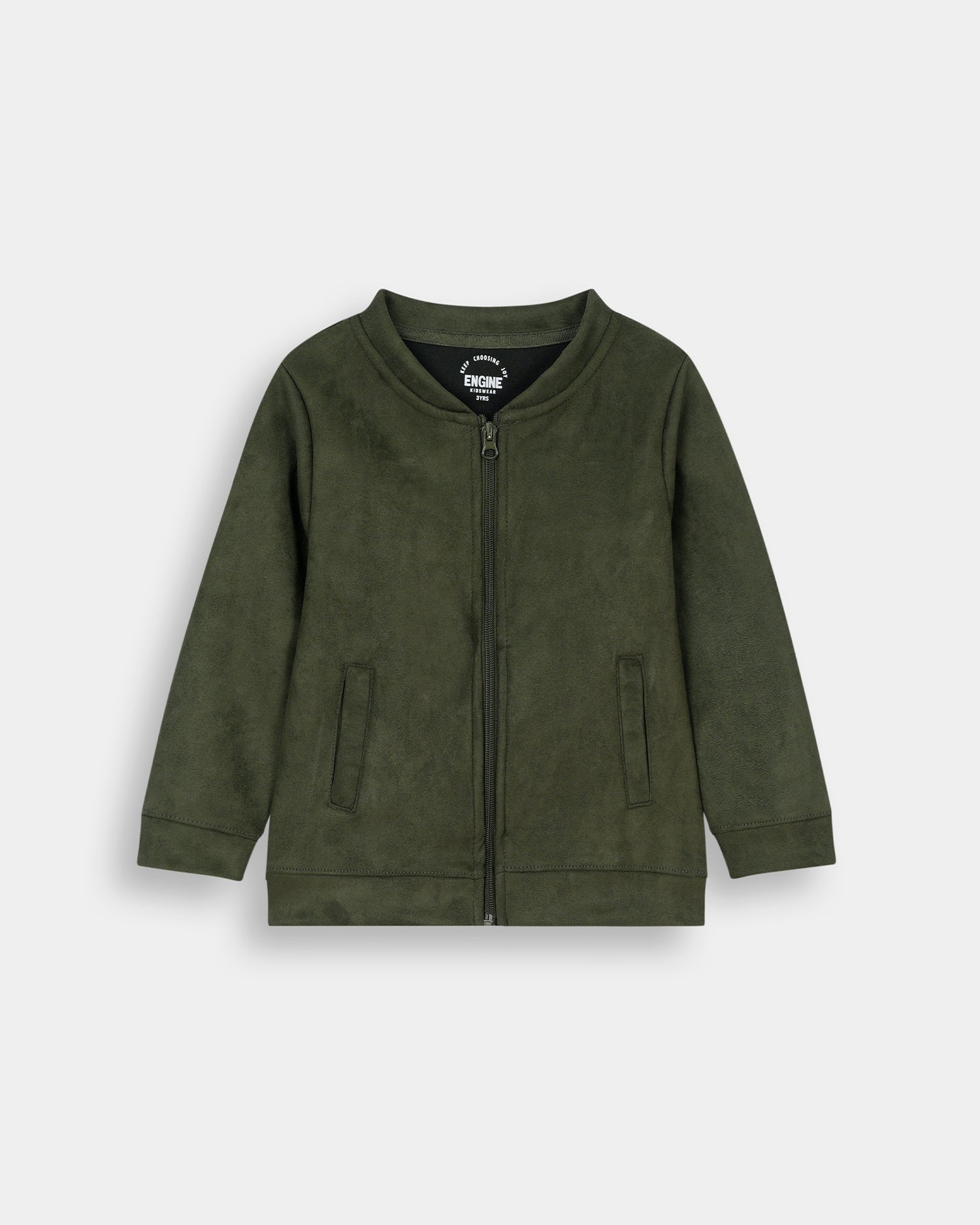 Boys Basic Zip-Up Upper - Engine - Buy Now