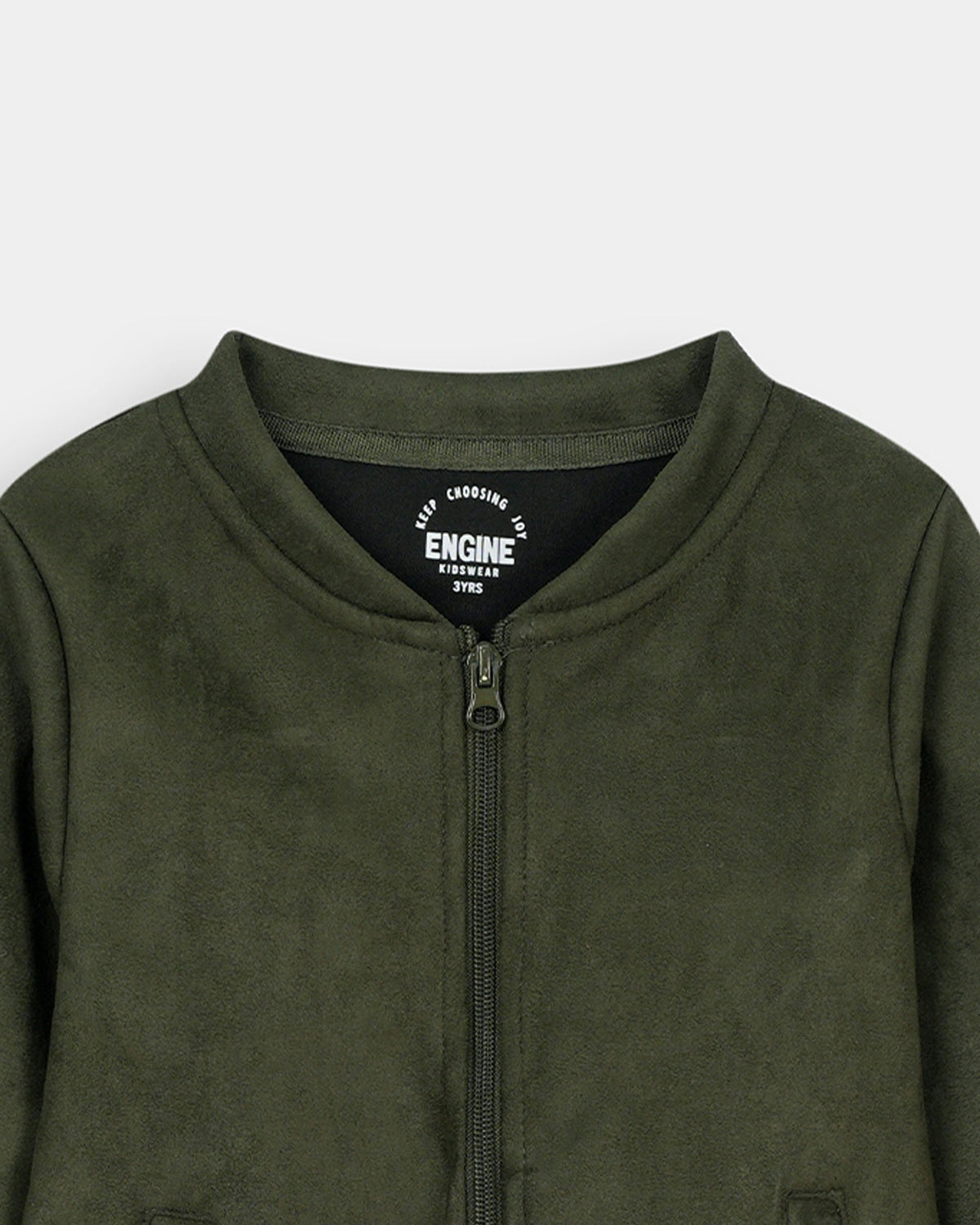 Boys Basic Zip-Up Upper - Engine - Buy Now