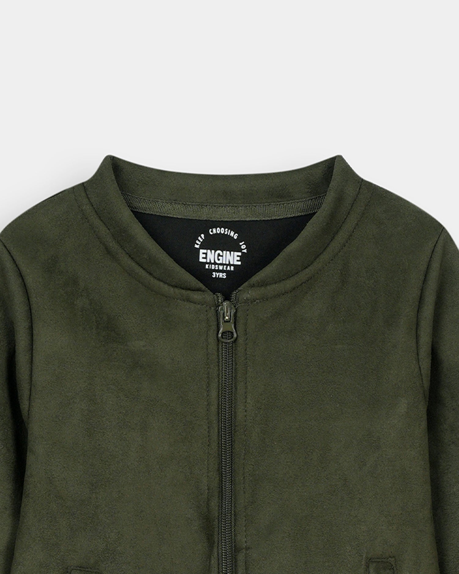 Boys Basic Zip-Up Upper - Engine - Buy Now