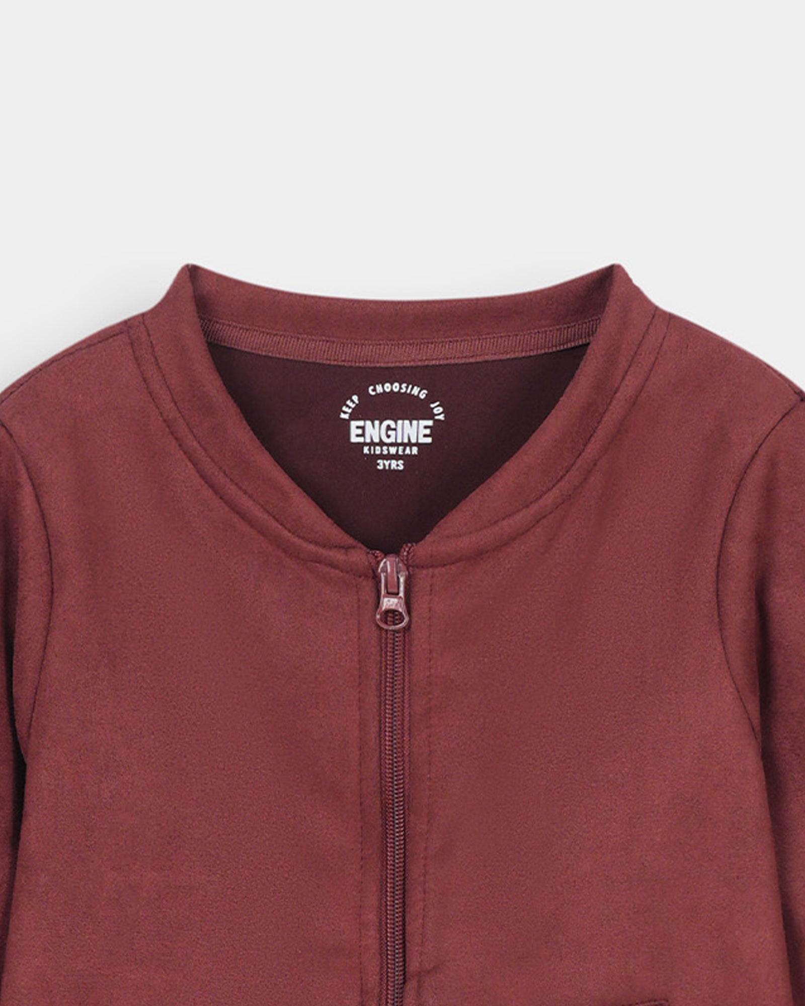Boys Basic Zip-Up Upper - Engine - Buy Now
