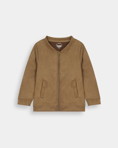 Boys Basic Zip-Up Upper