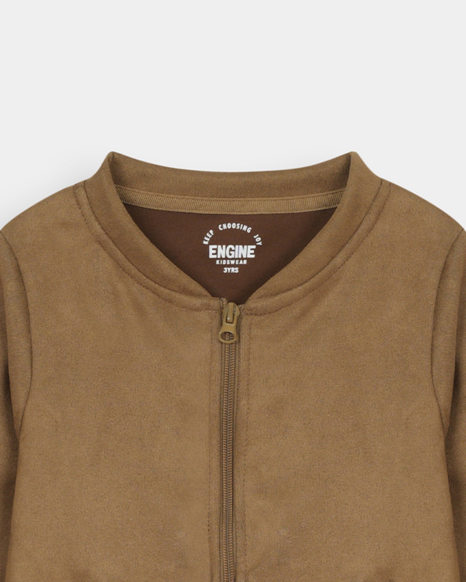 Boys Basic Zip-Up Upper