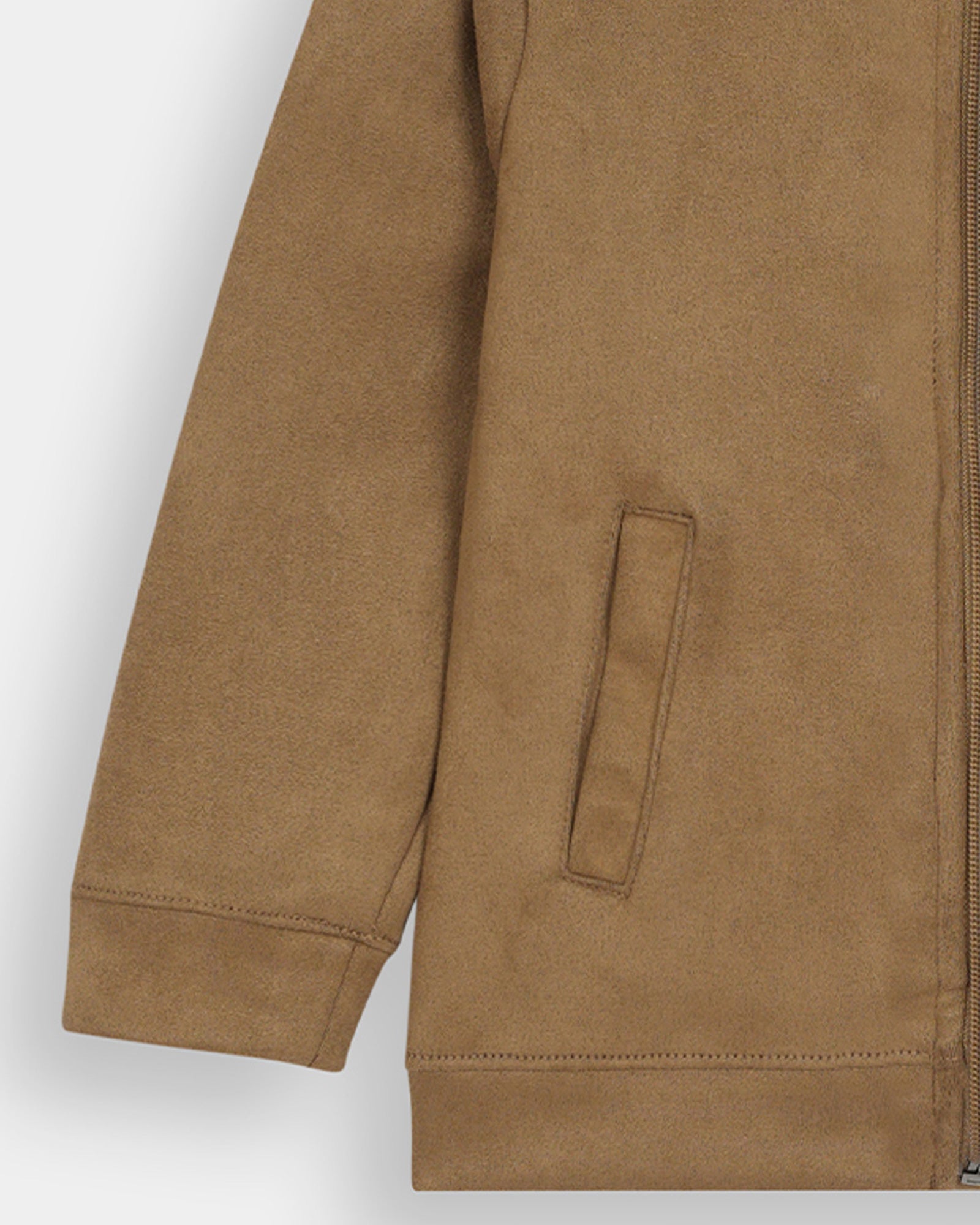 Boys Basic Zip-Up Upper