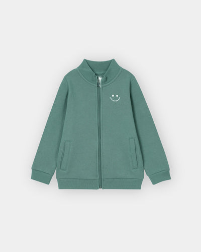 Boys Basic Zip-Up Upper