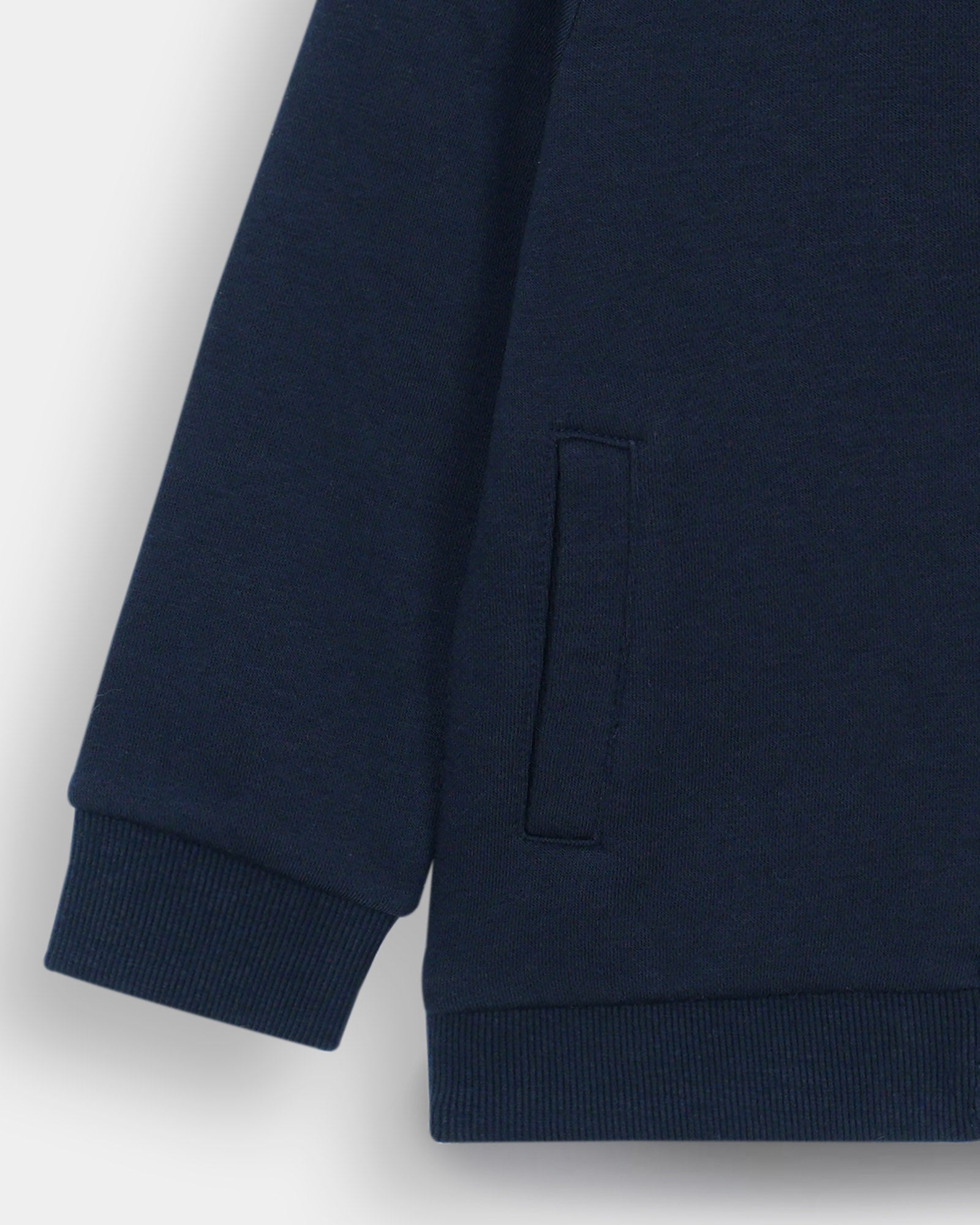 Boys Basic Zip-Up Upper