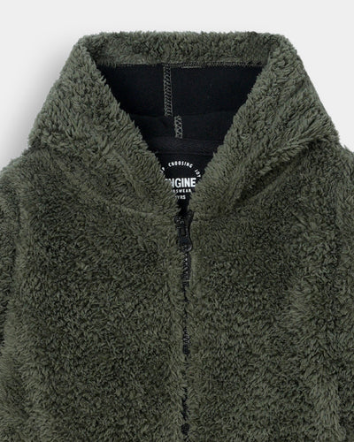 Boys Basic Zip-Up Hoodie