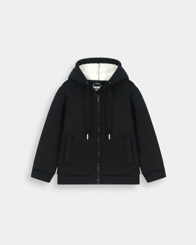 Boys Basic Zip-Up Hoodie