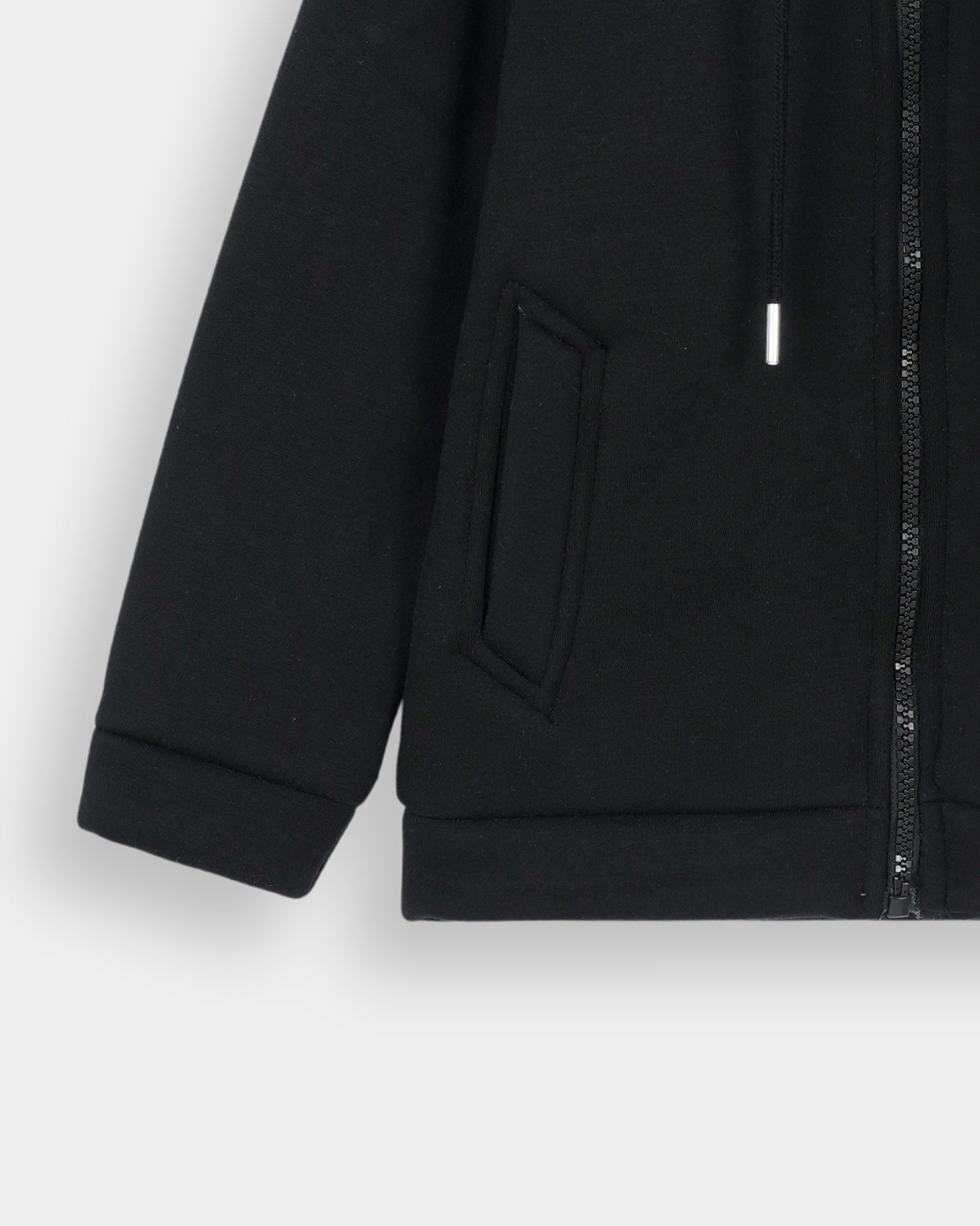 Boys Basic Zip-Up Hoodie