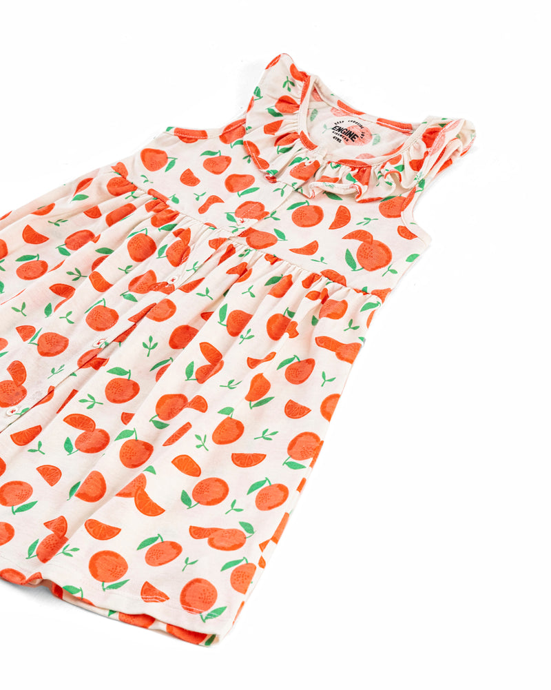 Girls Printed Fruit Dress - Engine - Buy Now