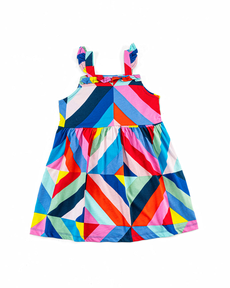 Girls Multi Frill Dress - Engine - Buy Now