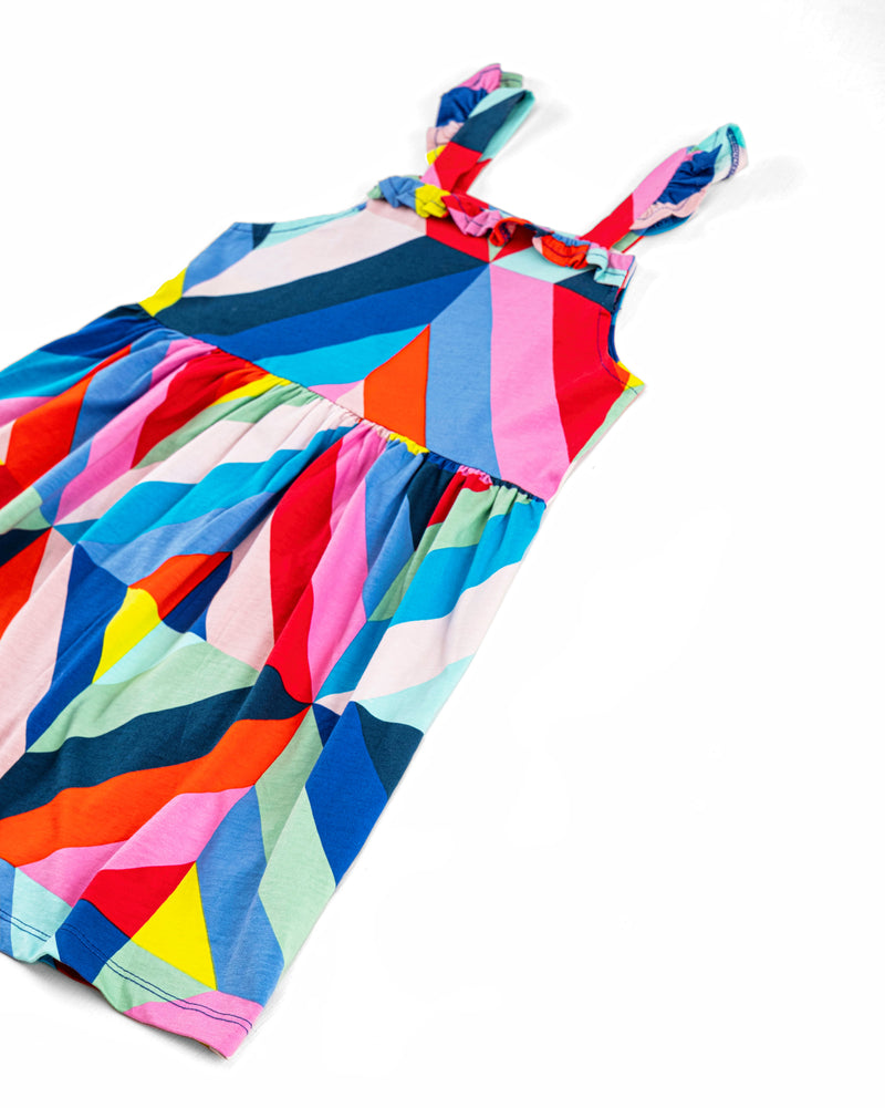 Girls Multi Frill Dress - Engine - Buy Now