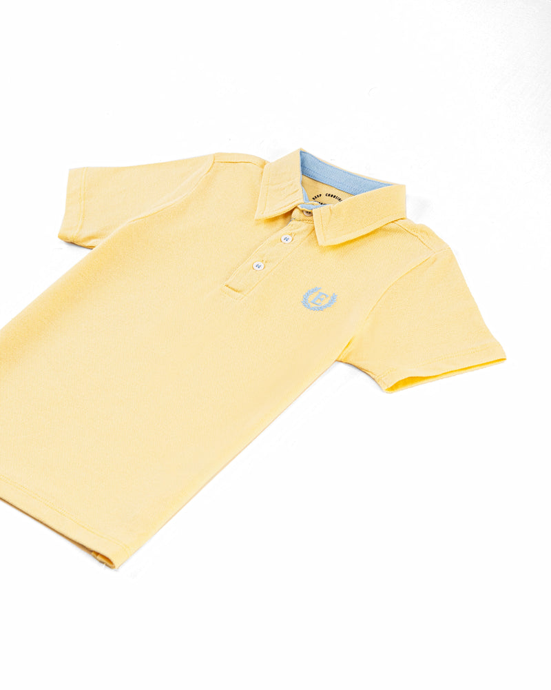 Boys Plain Polo Tee - Engine - Buy Now