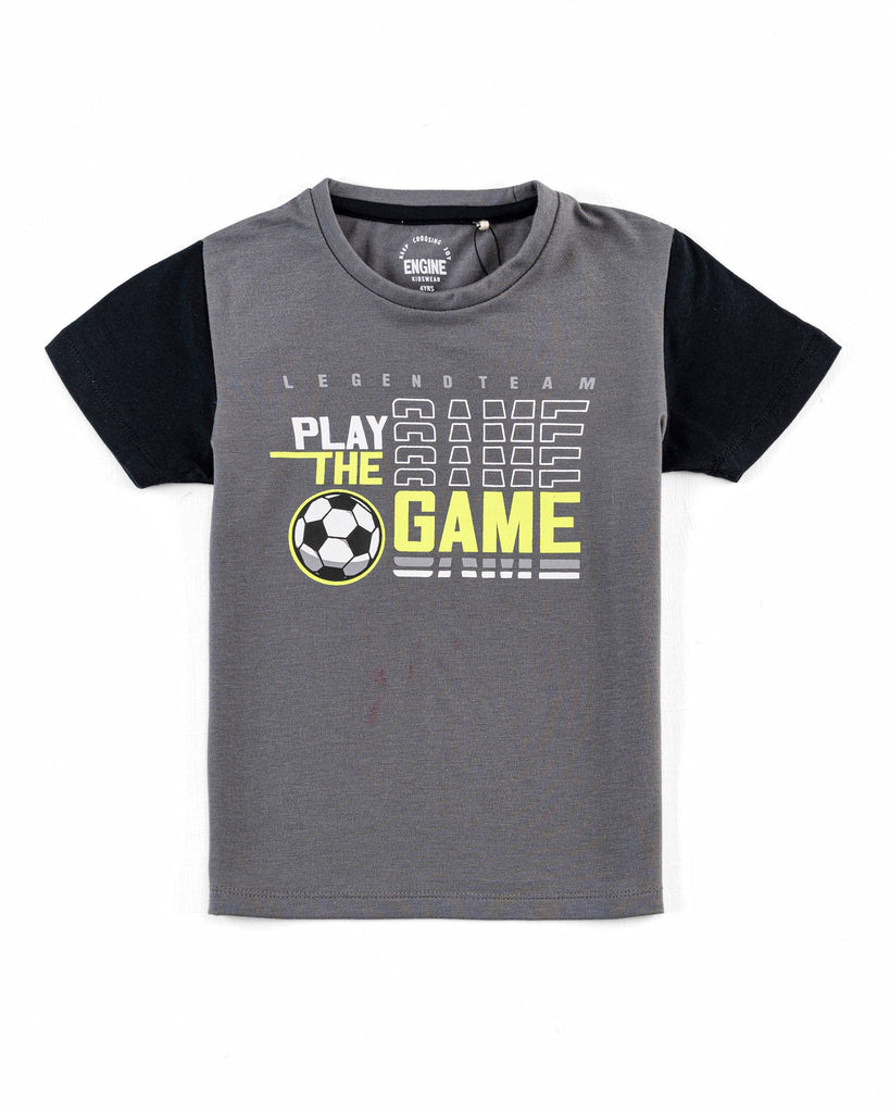 Boys Football Graphic Tee