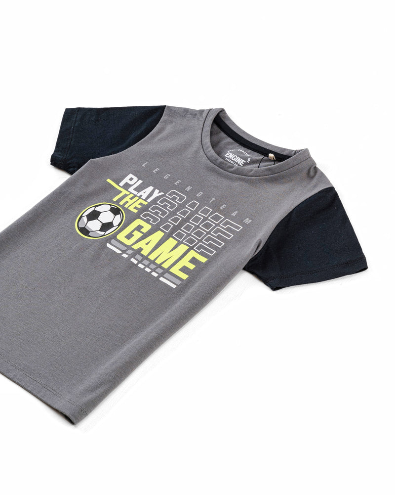 Boys Football Graphic Tee - Engine - Buy Now