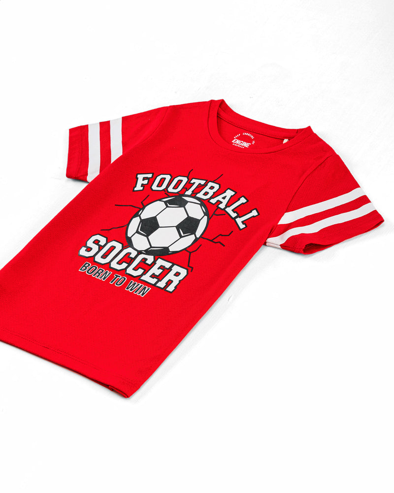 Boys Football T Shirt - Engine - Buy Now