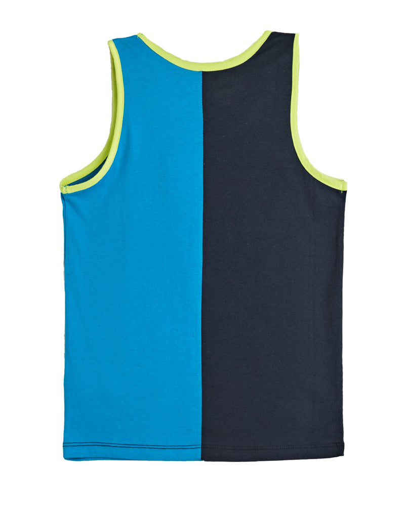 Boys Panel Sports Vest - Engine - Buy Now