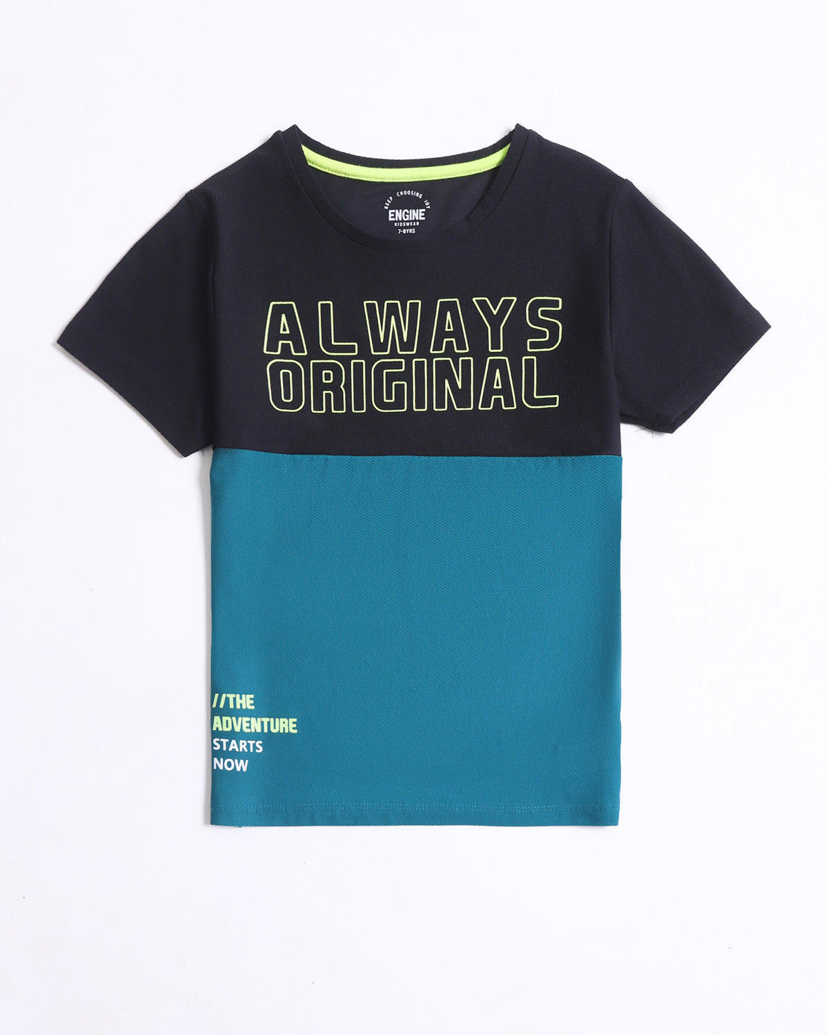 Boys Panel Active Wear Tee - Engine - Buy Now