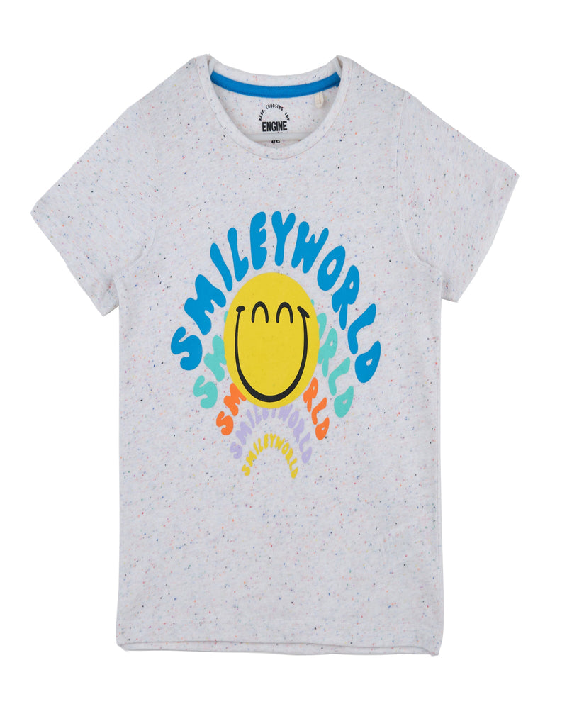 Boys Smiley T Shirt - Engine - Buy Now