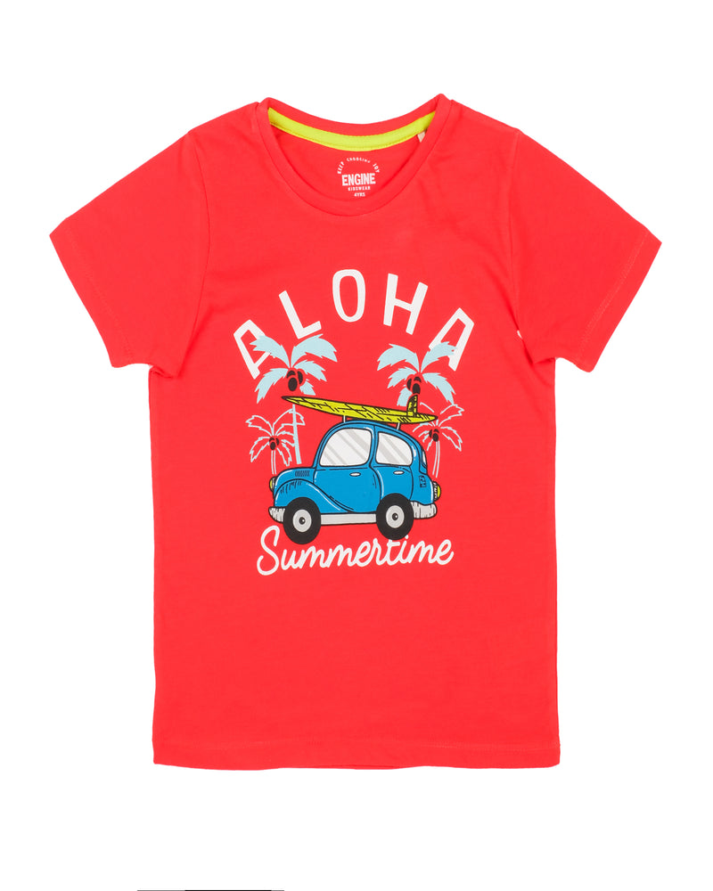 Boys Graphic T Shirt - Engine - Buy Now