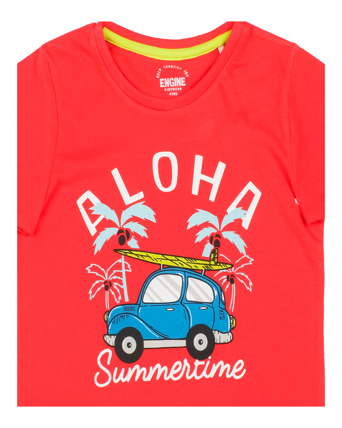 Boys Graphic T Shirt - Engine - Buy Now