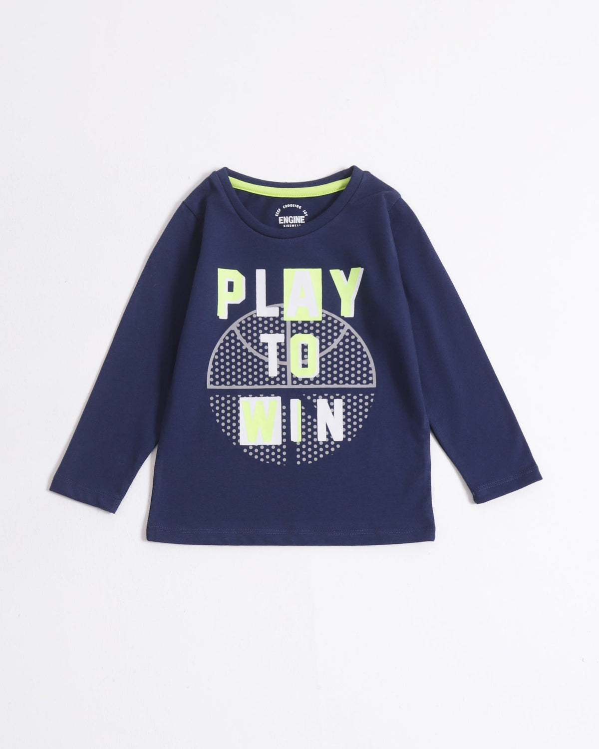 Boys L/S Graphic T-Shirt - Engine - Buy Now