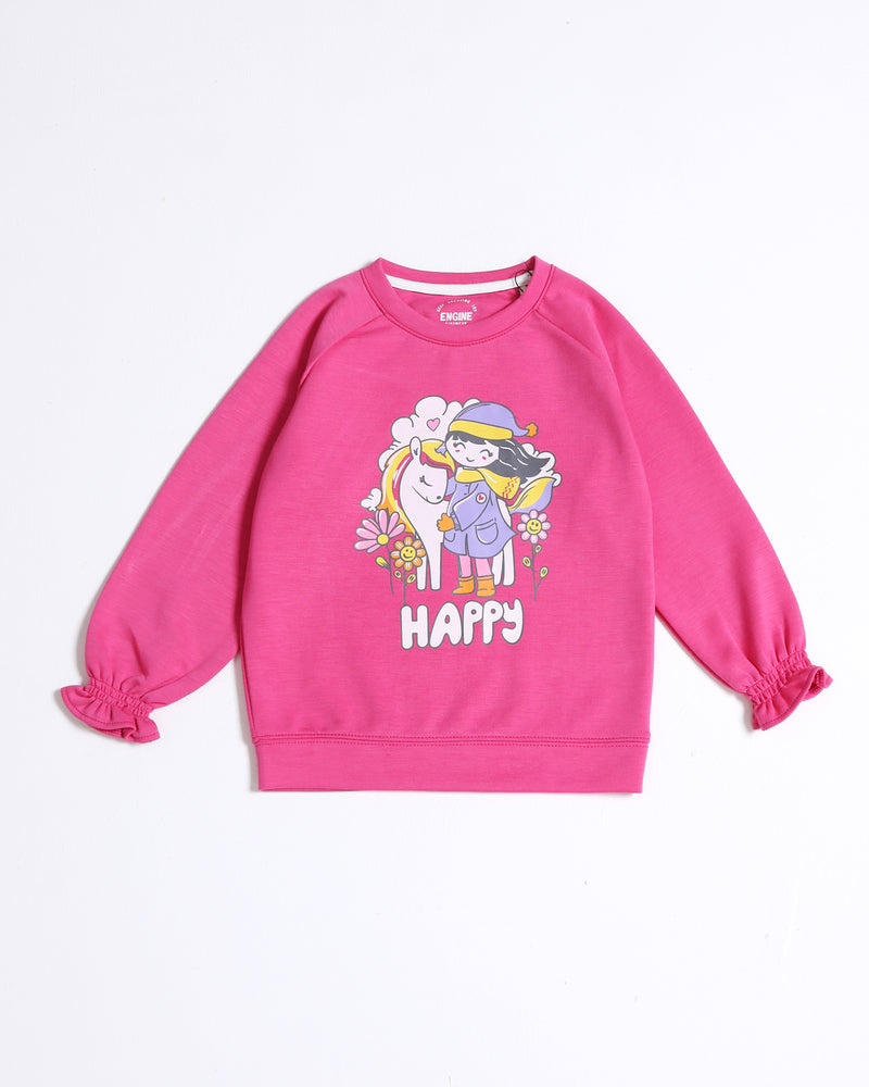 Girls Fashion Sweatshirt - Engine - Buy Now