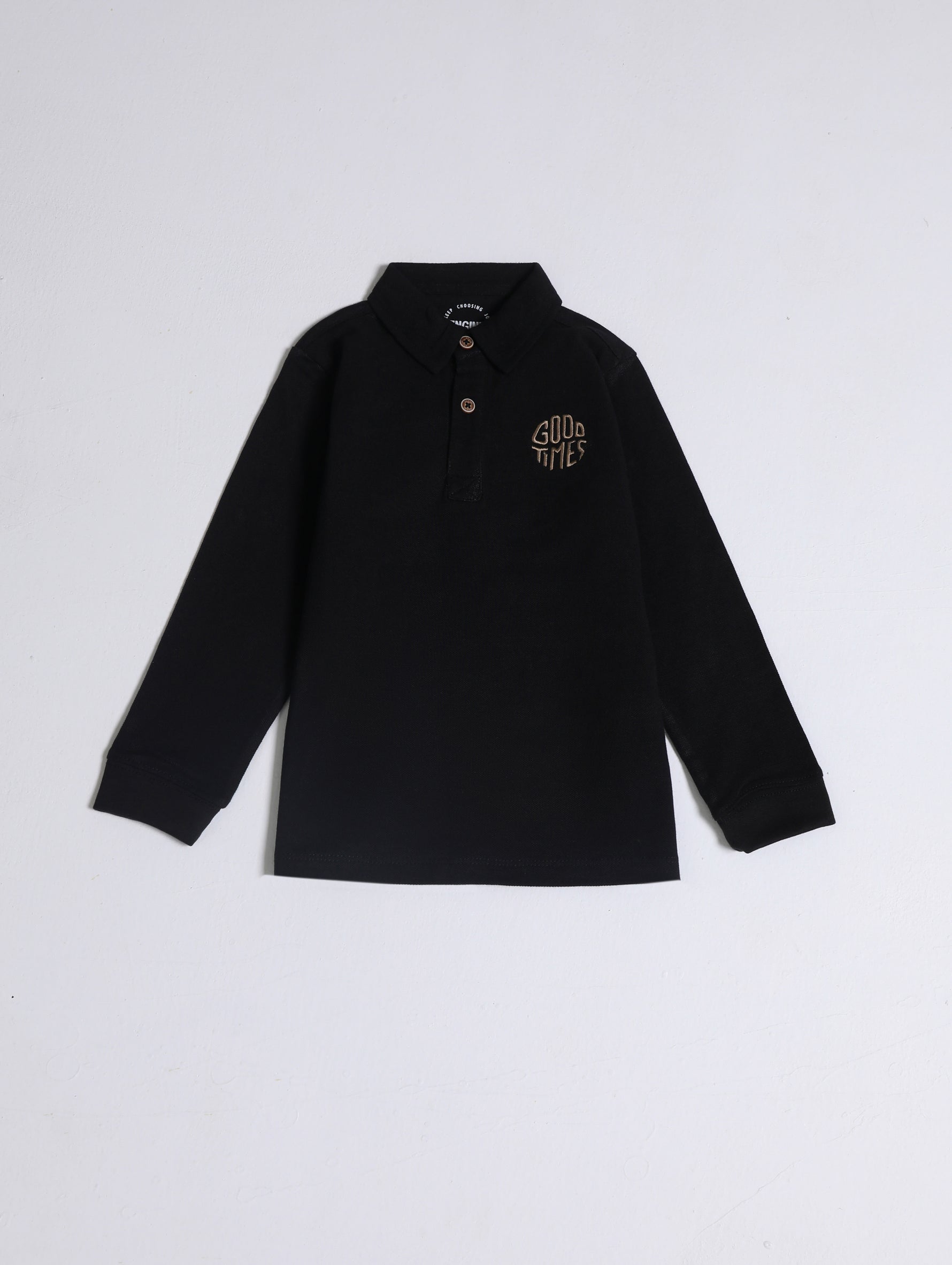 Boys Polo Solid L/S Polo Tee - Engine - Buy Now