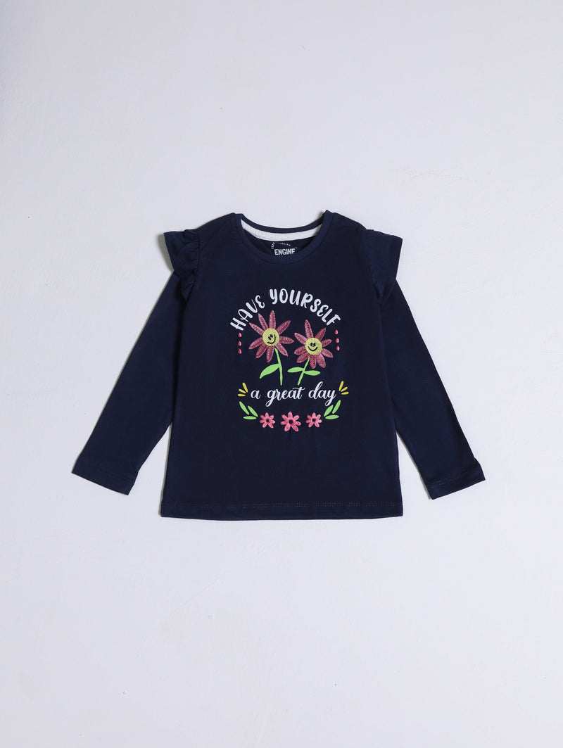 Girls Graphic L/S T-Shirt - Engine - Buy Now