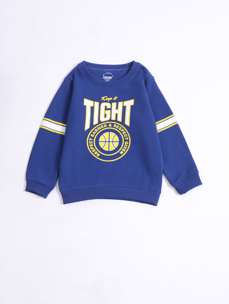 Boys Typography Sweatshirt - Engine - Buy Now