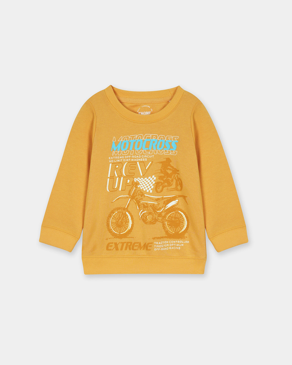 Boys Typography Sweatshirt - Engine - Buy Now
