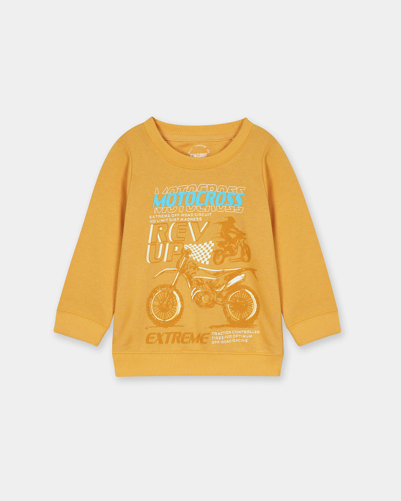 Boys Typography Sweatshirt - Engine - Buy Now